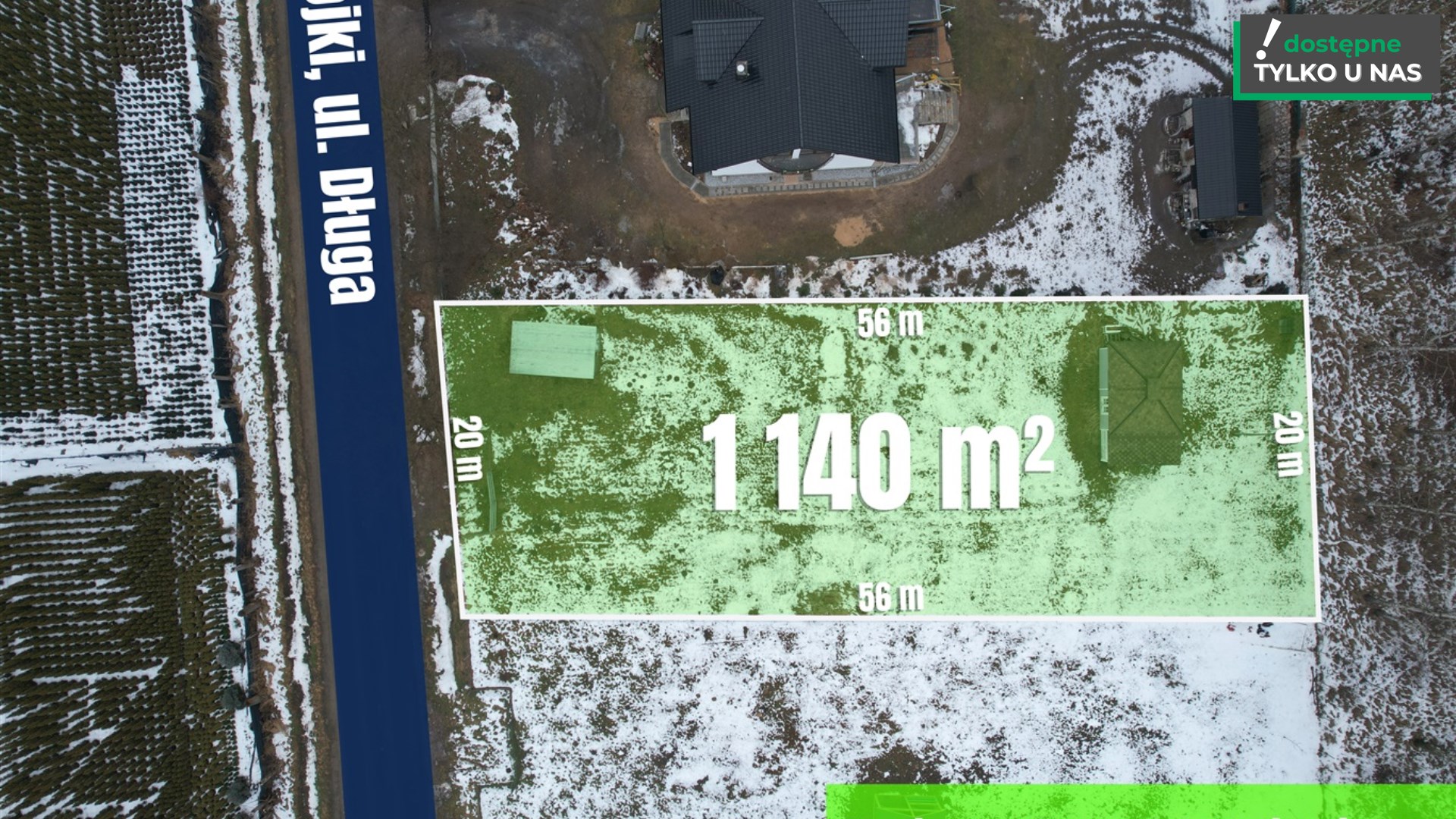 Działka na sprzedaż