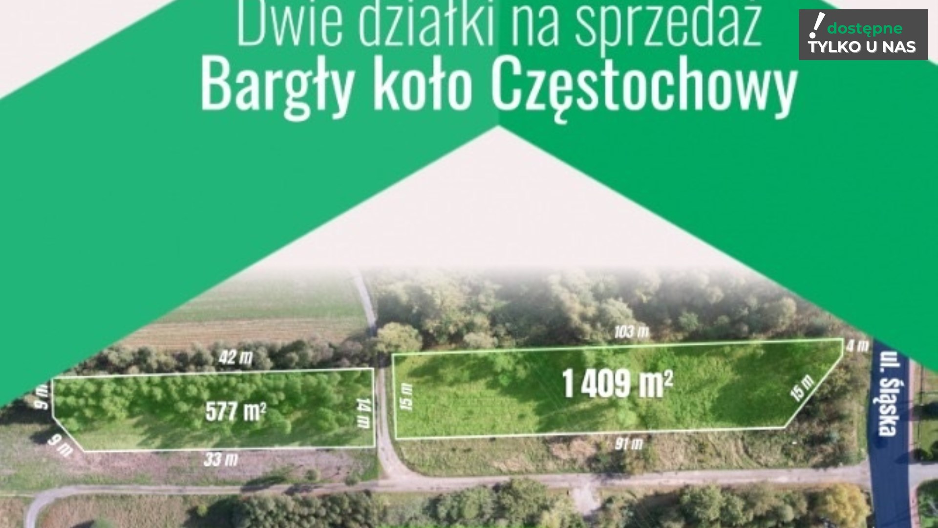 Działka na sprzedaż