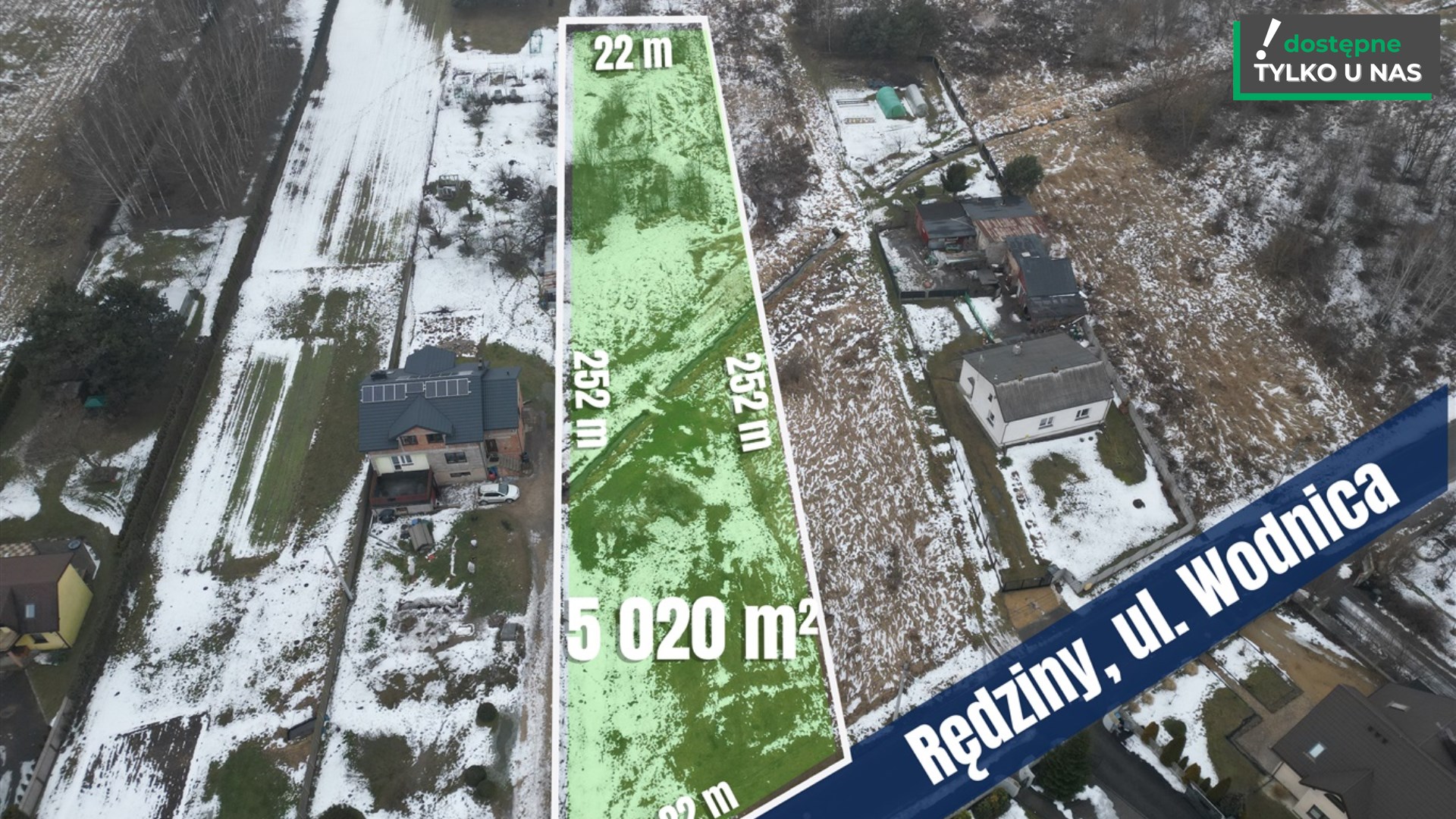 Działka na sprzedaż