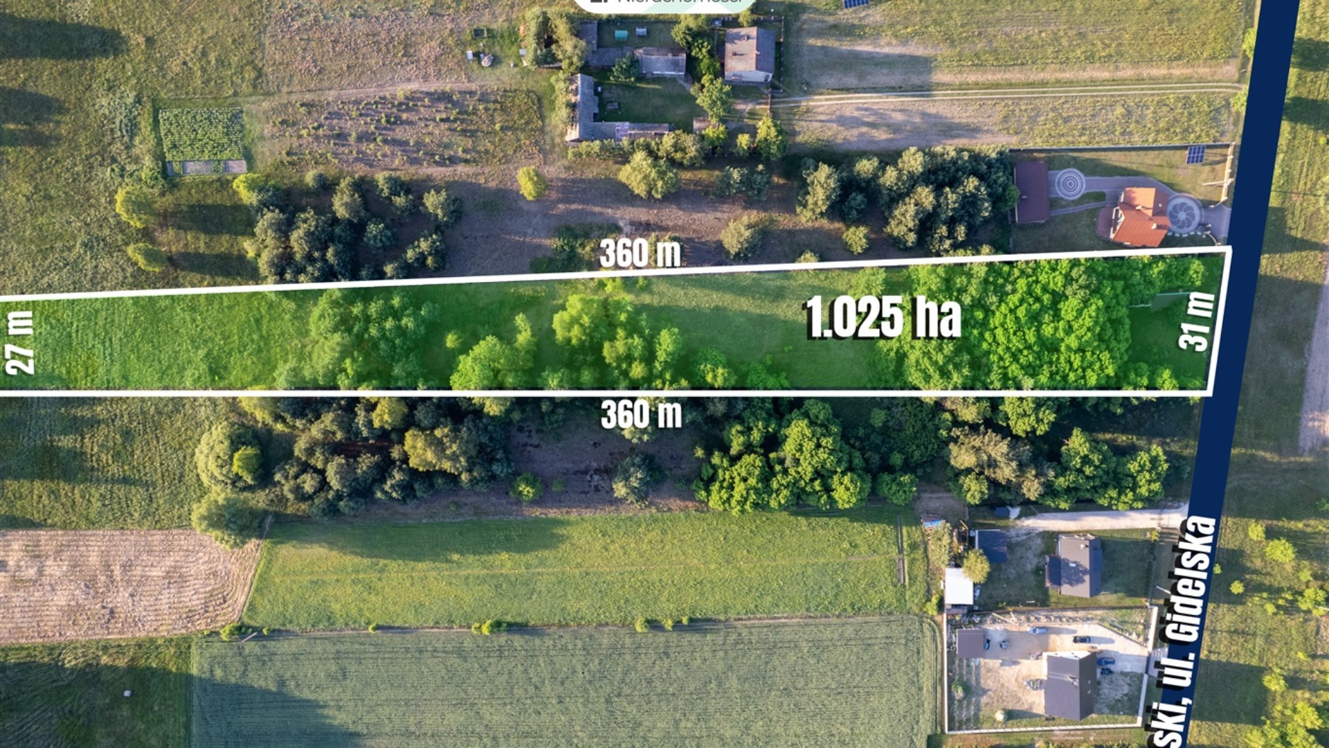 Działka na sprzedaż